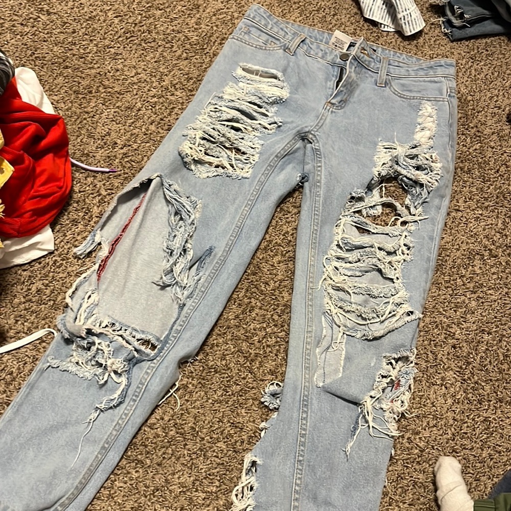 Super duper holy fashion nova jeans